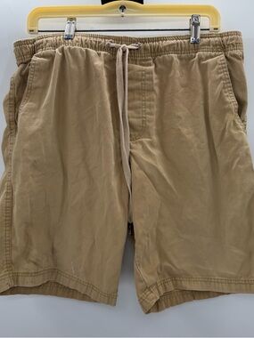Company Eighty One Men’s Large Khaki Drawstring Shorts 🤎